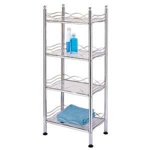 曲線玻璃四層置物架,晨允企業有限公司