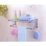 鎖壁式置物架／毛巾浴巾架／浴室用品 , 晨允企業有限公司