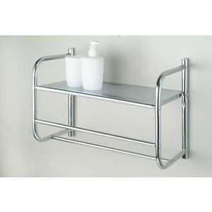 置物毛巾浴巾架(鎖壁)／衛浴用品,晨允企業有限公司