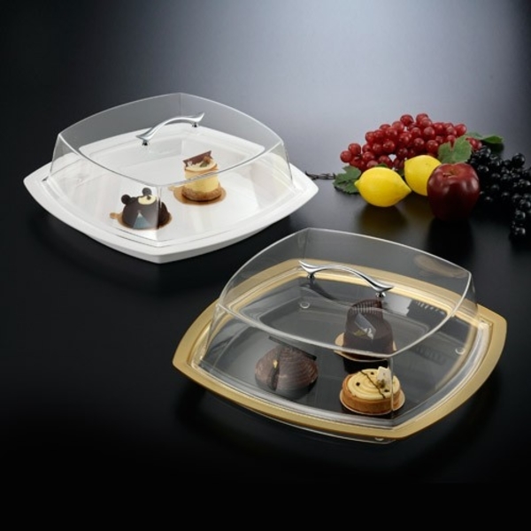 壓克力蛋糕盤(含蓋)-星友有限公司