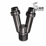 雙管管首-Y型套環快接頭 , 安稼企業股份有限公司