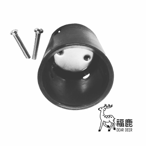 六孔內鐵片夾繩固定網室管帽組 (網室錏管帽) , 安稼企業股份有限公司