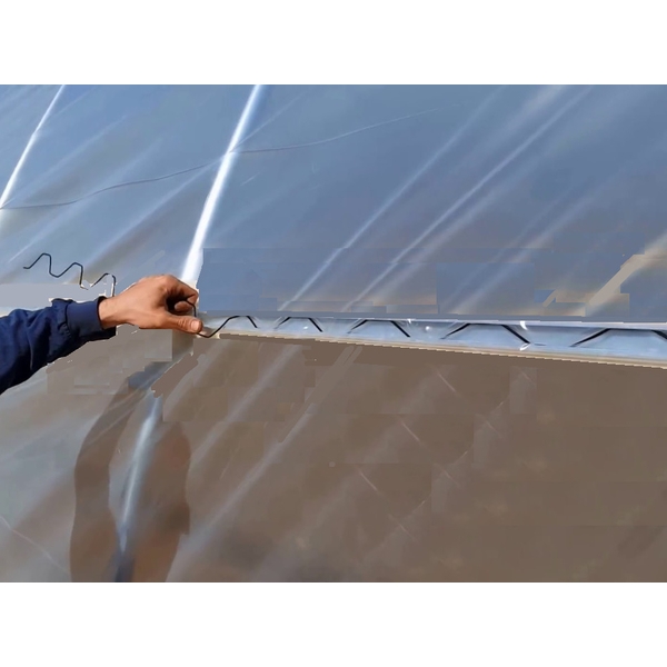 溫室壓條金屬S固定線S型彈簧線+ 溫室固定金屬壓條框,安稼企業股份有限公司