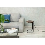 圓形邊桌附插座