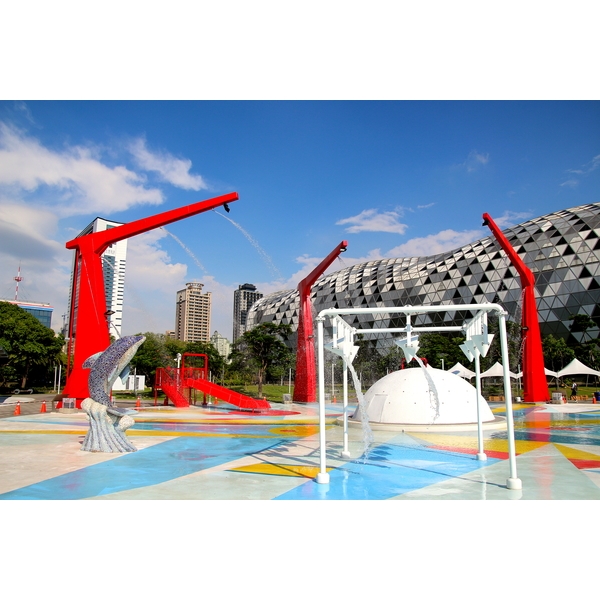 星光水岸公園戲水池工程,菩呈股份有限公司/普前水藝工程