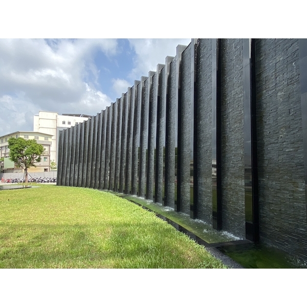 高雄三元科技廠水瀑牆工程-菩呈股份有限公司/普前水藝工程