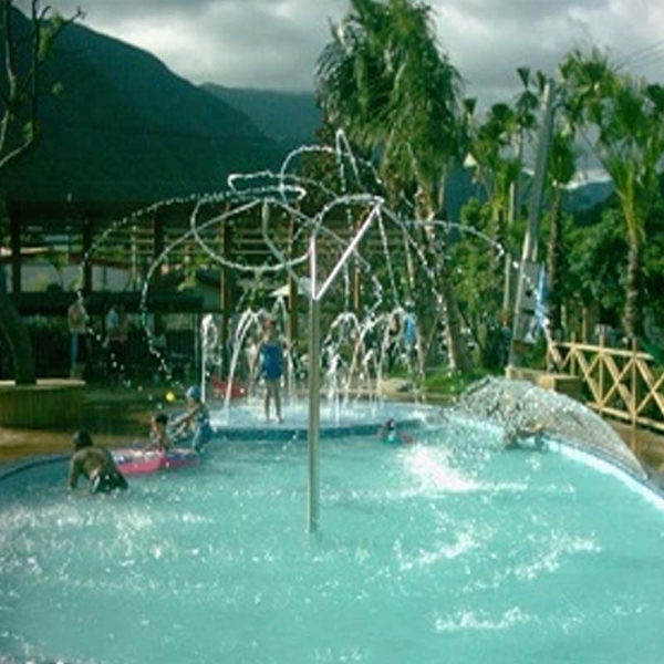 茴香戀戀溫泉會館互動噴泉工程