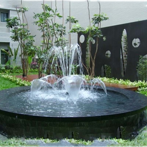 日暉國際渡假村噴頭水樣〈流星追月〉工程