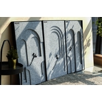 吸音藝術畫 - M.C. Escher 藝術家系列 (暮月灰) (一套裝含三幅)