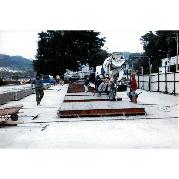 桃園經國重劃區 預鑄場作業 桃園經國重劃區 預鑄場作業,承蓁工程行