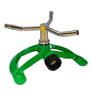 馬蹄型底座+銅3叉灑水器 , 信發金屬工業社