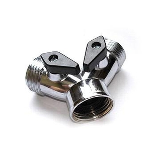 鋅質雙通Y型接頭,信發金屬工業社