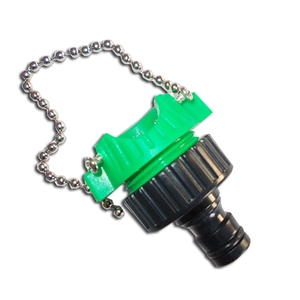 水龍頭接頭(鎖4支螺絲)+珠鍊,信發金屬工業社