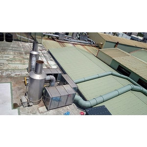 螺絲爐環保廢氣處理設備配管 , 協峯風機企業行