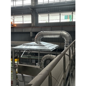 鋁熔爐廢氣集氣罩,協?風機企業行