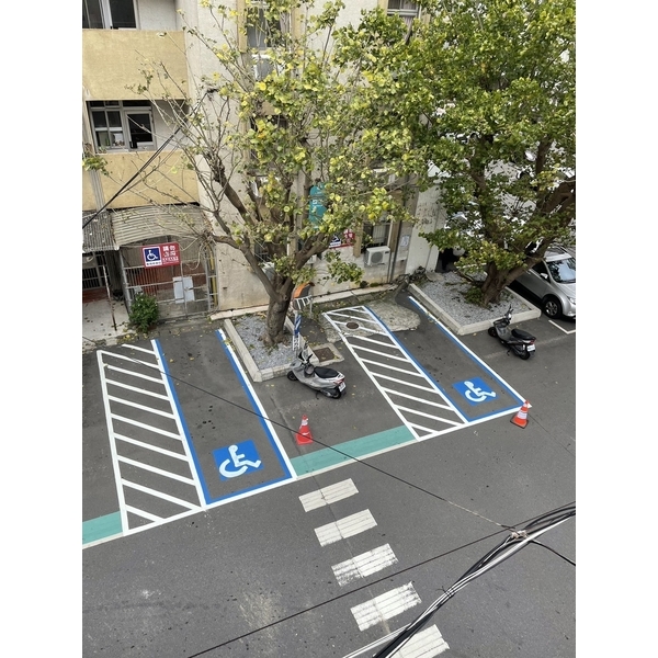 身心障礙者停車位劃線
