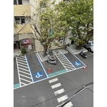 身心障礙者停車位劃線