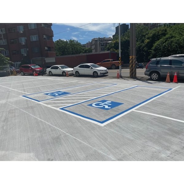身心障礙者停車位劃線