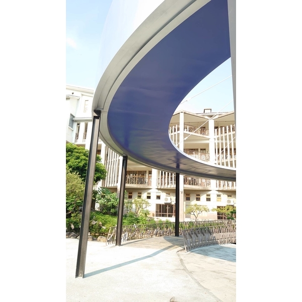 台中市仁美國小大門口塗裝工程-丞宇實業有限公司