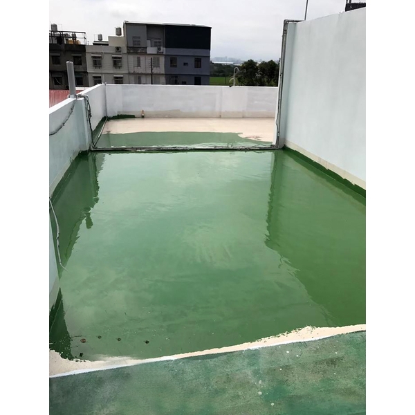 頂樓地面PU防水施作