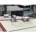 自家倉庫安裝通風器及太陽能通風器