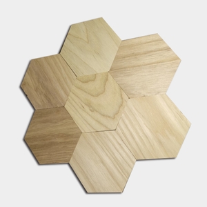 六邊形杯墊 , 珔陞木器工廠