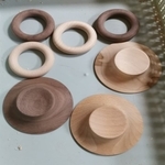 圓形展示品底座 , 珔陞木器工廠