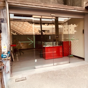 門面雙扇自動門機