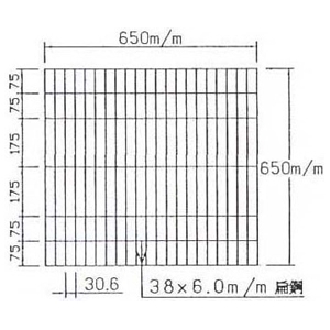 雙扁鋼鍍鋅格柵板 , 全盛鋼鐵製品廠有限公司