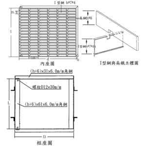 HHP型 熱浸鍍鋅格柵板 , 全盛鋼鐵製品廠有限公司