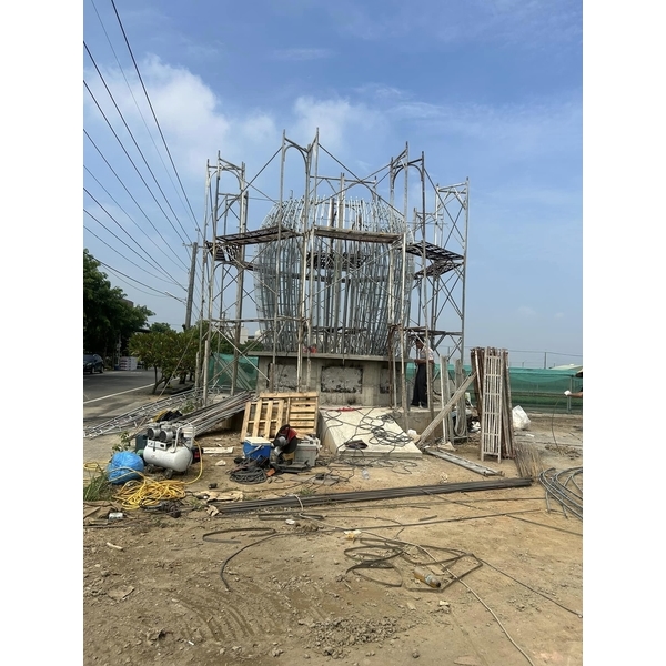 鋼網牆製金爐,創新鋼網牆工程行