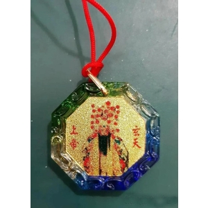 琉璃八卦形平安符,上棚企業有限公司