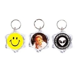 六角星星壓克力鑰匙圈 , 上棚企業有限公司