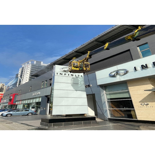 銷售中心外牆及玻璃清洗,澄明環境清潔股份有限公司