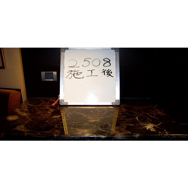 檯面石材研磨前(後)-澄明環境清潔股份有限公司