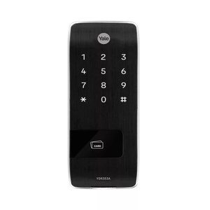 Yale 耶魯 二合一卡片/密碼熱感觸控輔助鎖,蕎鴻數位科技