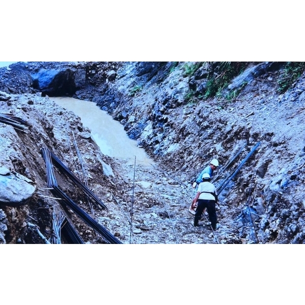 翡翠水庫水土保持工程（含回包式加勁擋土牆）-擴疆實業有限公司