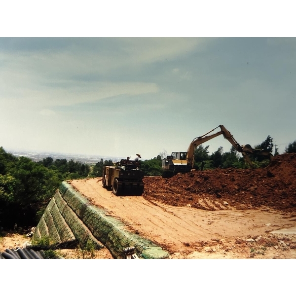 回包式加勁擋土牆-桃園蘆竹工地-擴疆實業有限公司