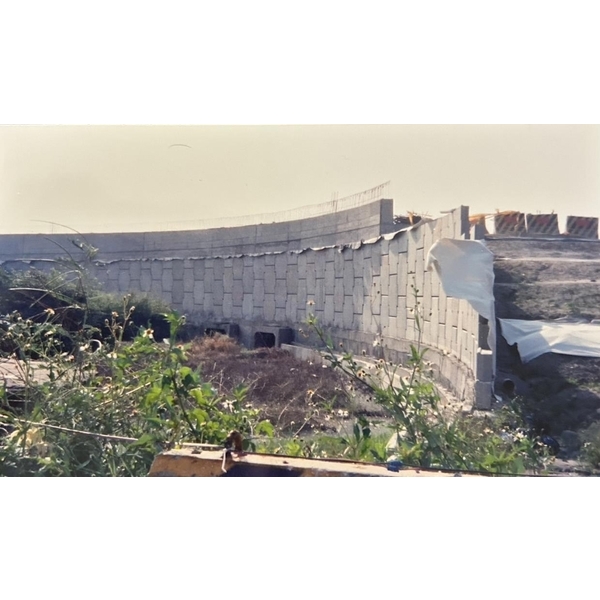 面版式加勁擋土牆-苗栗通霄工地-擴疆實業有限公司