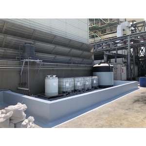 防溢堤興建及防水漆工程