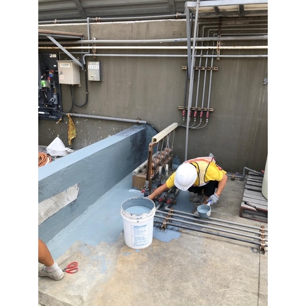 防溢堤興建及防水漆工程-擴疆實業有限公司