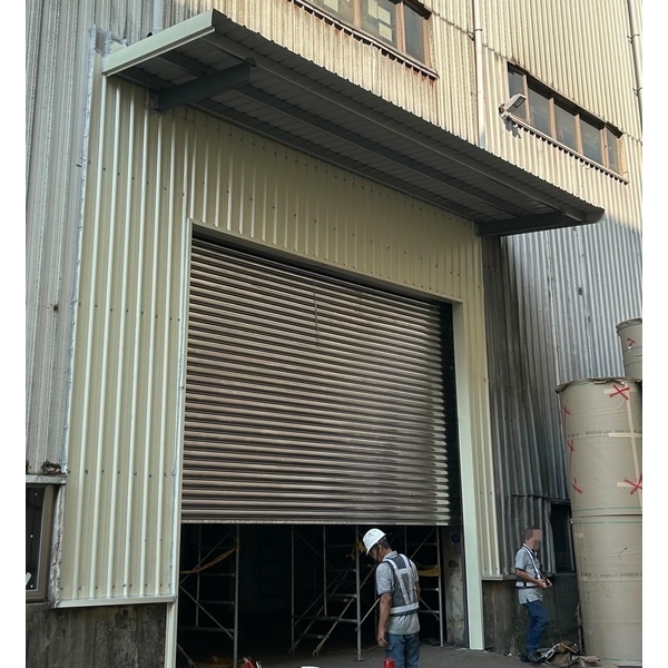 鐵捲門及周邊浪板更新修繕工程-擴疆實業有限公司
