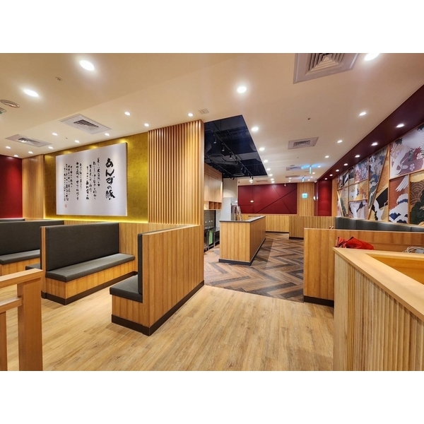 台南新光三越杏子豬排店面裝潢-勝晴室內裝修工程行