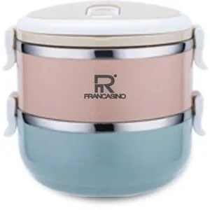 弗南希諾 北歐雙層隔熱餐盒1400ml FR-1714,惠暘企業有限公司