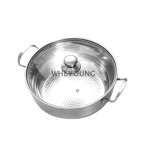 【弗南希諾】304不銹鋼湯鍋(複底)30cm FR-7531,惠暘企業有限公司