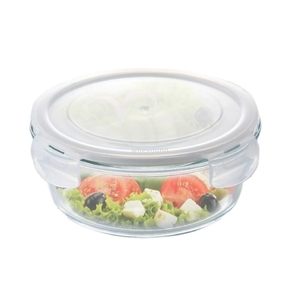 家魔仕 圓形耐熱玻璃保鮮盒600ml HM-3578,惠暘企業有限公司