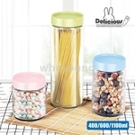 咪兔多功能玻璃密封儲物罐三入組 400/600/1100ml MT-3586-惠暘企業有限公司