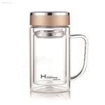 家魔仕 雙層玻璃辦公杯380ml HM-3568