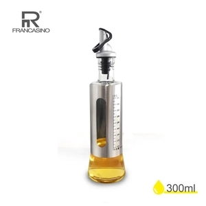 【FRANCASINO】玻璃不銹鋼調味瓶300ml FR-3622,惠暘企業有限公司