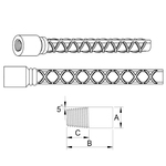 鋼筋續接器(錐)牙設計圖